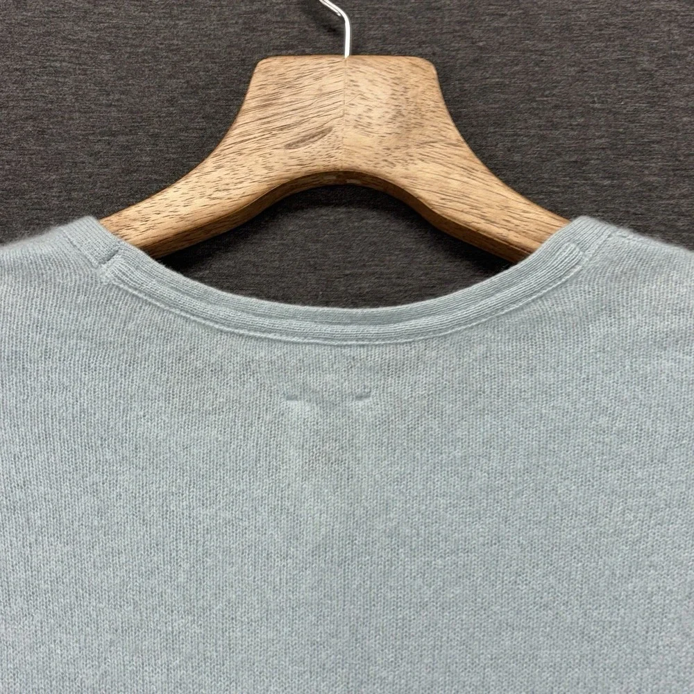 Maeve‎ Anthropologie Cashmere collection sweater Womens XS Light Blue Scoop Neck